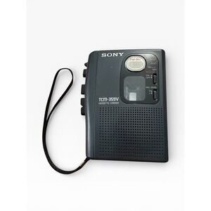 Vintage Sony TCM-359V Portable Cassette Voice Recorder VOR PARTS ONLY